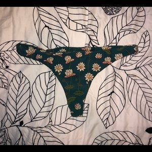 Benoa swim lotus bottoms